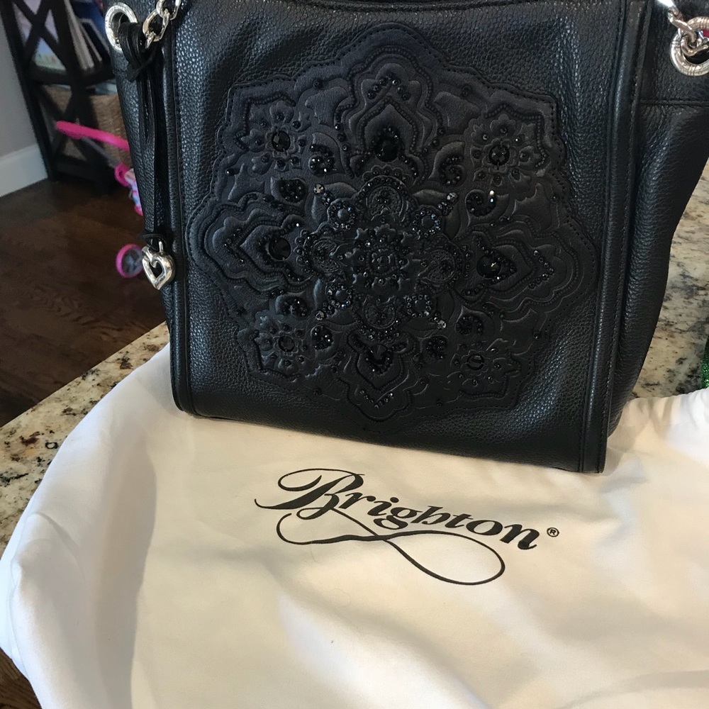 Brighton Cecilia Chain Link Bag, Brand New